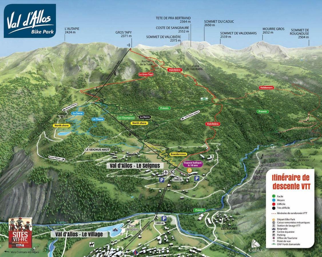Studio Chaleureux A La Foux D'Allos Kültér fotó
